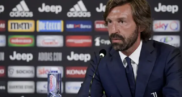 Juve, ufficiale: è Pirlo il nuovo tecnico