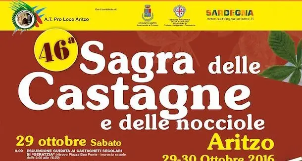 Sagra delle castagne 2016: attese migliaia di persone per la grande festa delle tradizioni e della musica