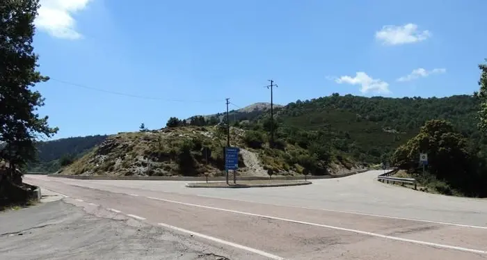 Chiuso un tratto della Strada Provinciale Desulo-Fonni in corrispondenza del ponte sul Rio Aratu