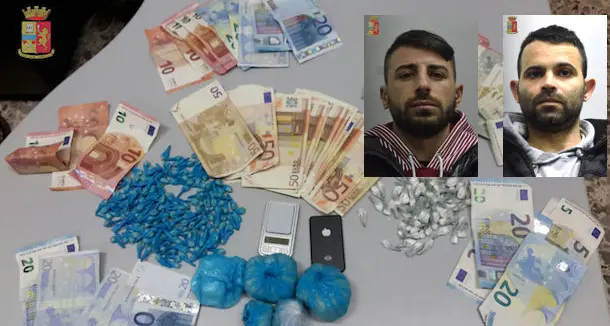 Spaccio di droga, irruzione in un appartamento: due arresti