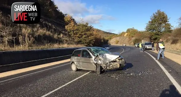 Tragedia sulla 389 Nuoro-Lanusei all'altezza del bivio per Fonni: due morti