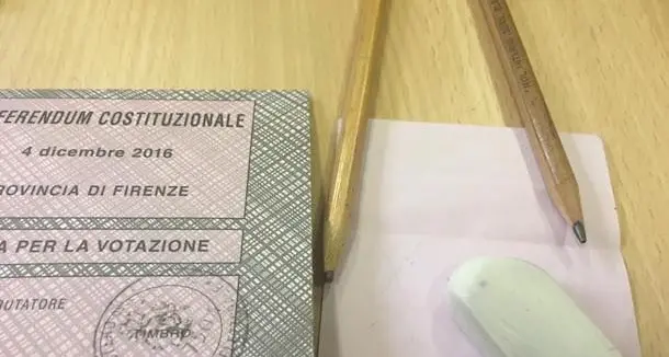 Referendum: scoppia il caso delle matite non indelebili