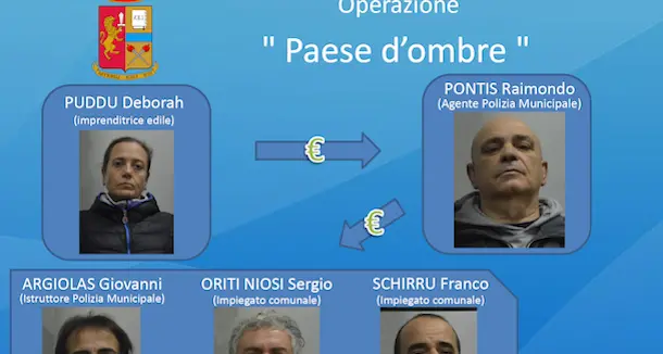 Corruzione: arrestati vigili urbani e dipendenti del Comune di Quartu Sant'Elena