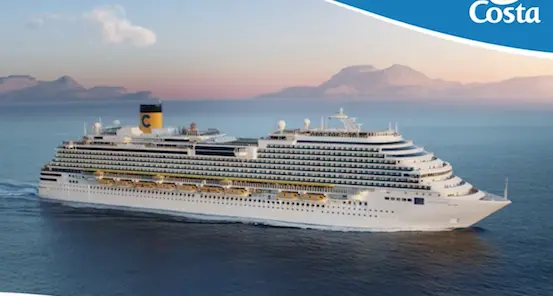 Crociere, si riparte il 4 gennaio: a Cagliari la Costa Diadema