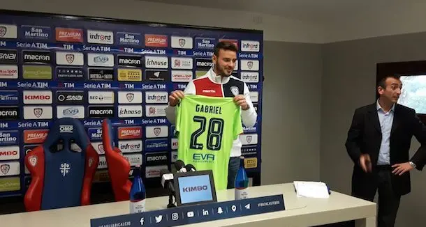 Cagliari calcio, Gabriel si presenta: \"Sono qui per dare una mano. Impatto positivissimo'\"