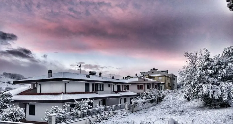 La Sardegna sotto la neve. Ecco i vostri video e le vostre foto