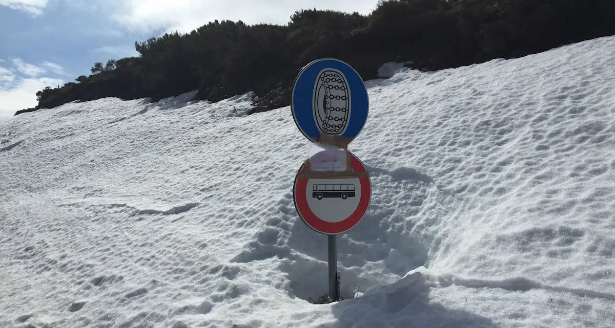 Attese per questo pomeriggio nevicate fino ai 400-500 metri su tutta la Sardegna Centro-Settentrionale