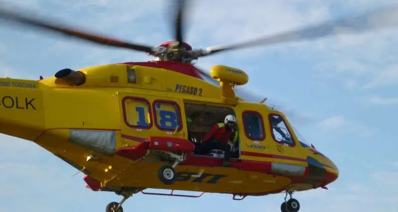 Precipita elicottero del 118 tra L'Aquila e Campo Felice, ricerche in corso