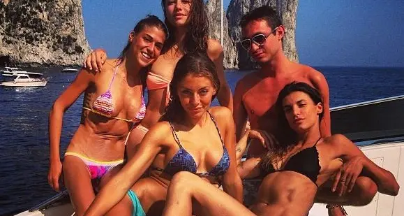 Elisabetta Canalis, vacanze di paura a Capri: un'amica è stata travolta da un tender in mare