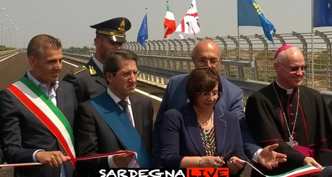 Inaugurato nuovo tratto della Statale 291 Sassari - Alghero