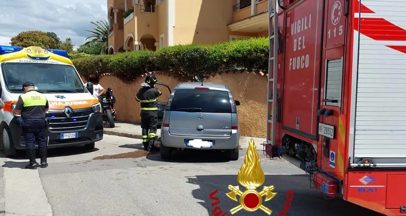 Alghero: scontro tra un'auto e una moto, quattro in ospedale