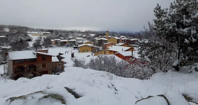 E' arrivata la neve in Sardegna