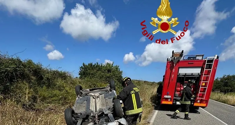 Incidente stradale nel Sassarese, un ferito