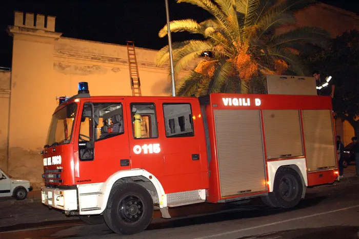 incendio nel carcere di san Sebastiano A Sassari 