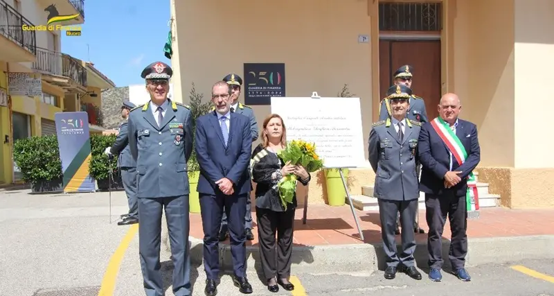 Caserma della Gdf di Siniscola intitolata ad Alessandro Ghiglieri