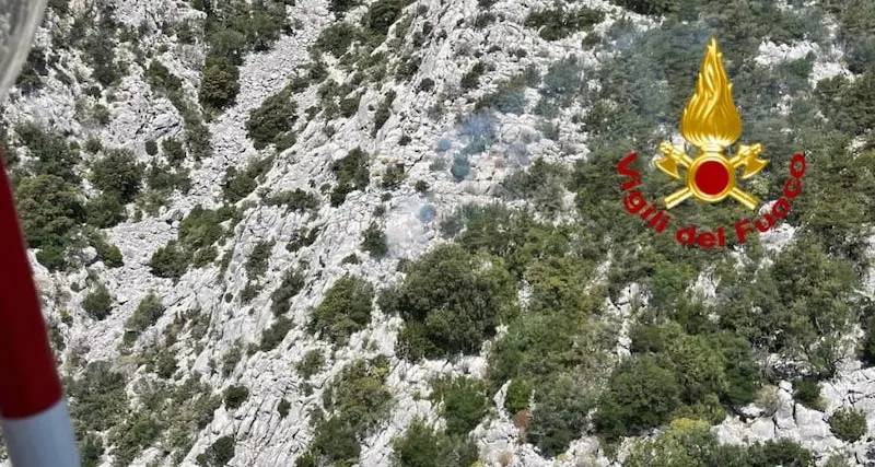 Siniscola. Escursionista in difficoltà soccorso dai Vigili del fuoco