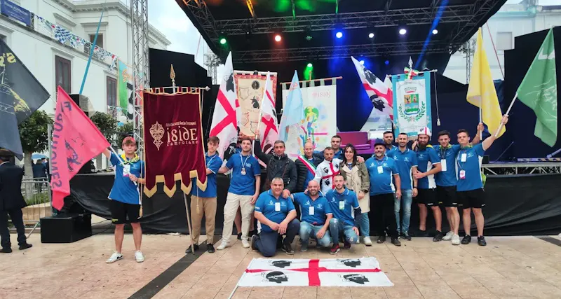Palio degli asinelli: a Cicciano la delegazione di Ollolai rappresenta la Sardegna