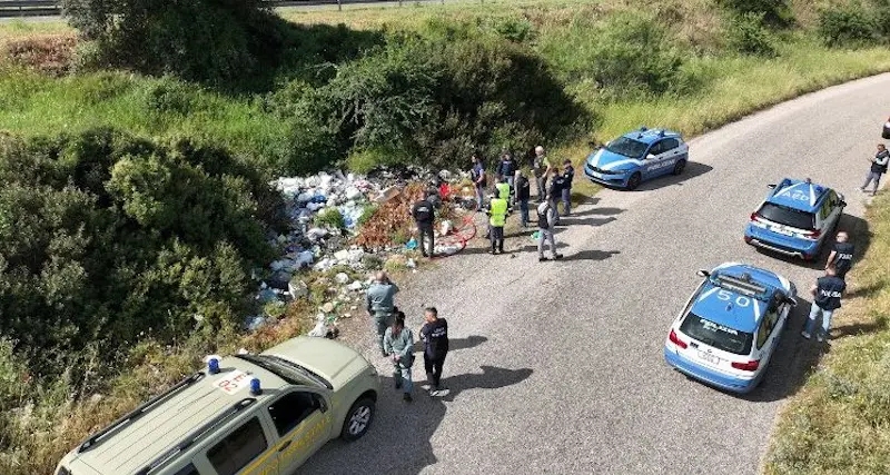 Stoccaggio illecito di rifiuti: il Nuorese nel mirino della Polizia
