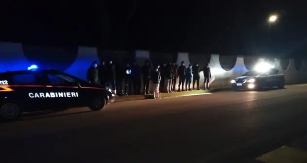 Porto Pino: intercettati nella notte 25 migranti nordafricani