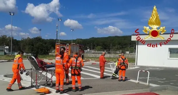 Escursionista nuorese s'infortuna sul monte Corrasi: soccorso dai Vigili del fuoco