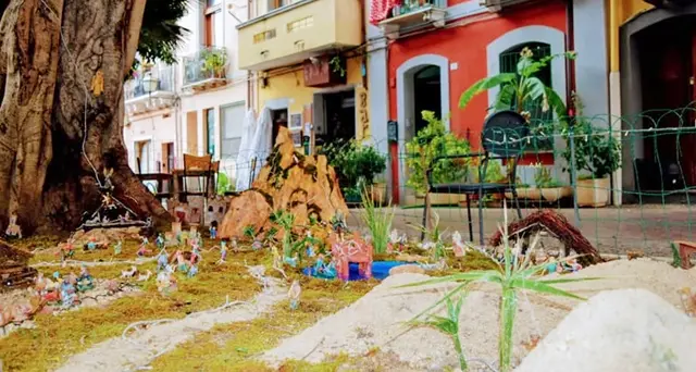 Il bellissimo presepe e le luminarie a Villanova. Alessandro Sorgia: “Che possa essere di buon auspicio per tutti”