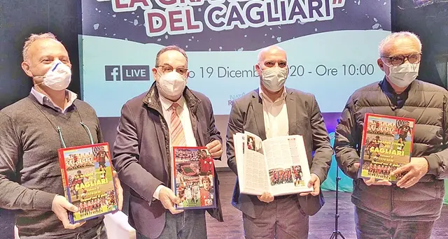 Natale Rossoblù, presentato il libro “La Grande Storia del Cagliari”