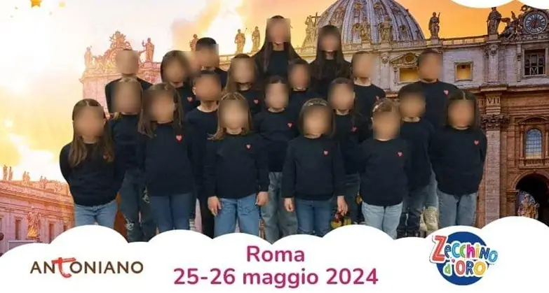 Il coro “Piccole Note” di Tissi canta per il Papa