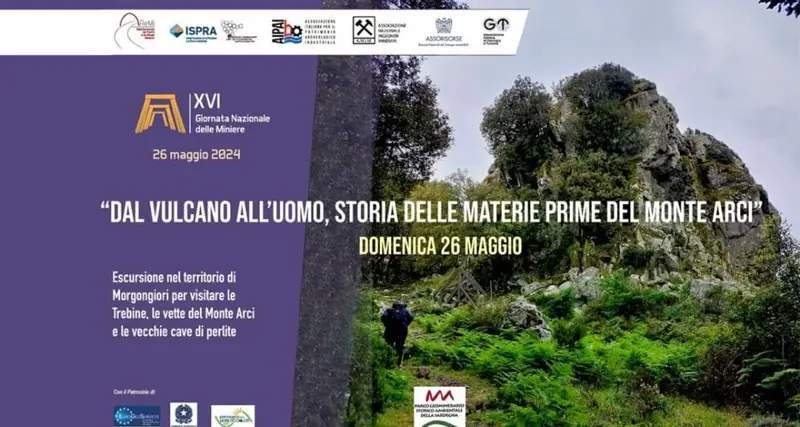 Giornata Nazionale delle Miniere: alla scoperta della storia millenaria del Monte Arci