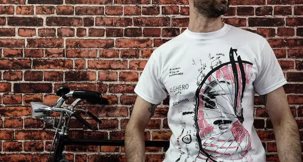 Antonio Marras firma le t-shirt per Giro d'Italia