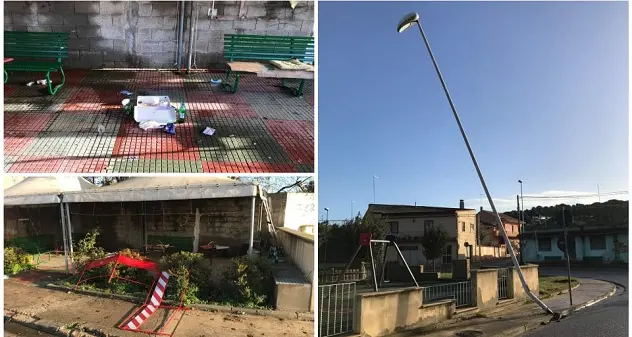 Atti di vandalismo nella notte a Samassi. Pusceddu: \"Stanchi di queste idiozie\"