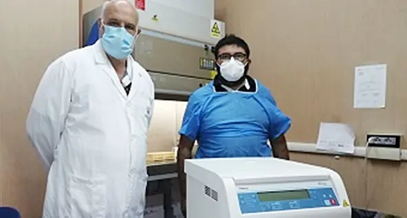 L’associazione AebV di Valledoria e il dono all’Aou di Sassari: una centrifuga per i test sierologici