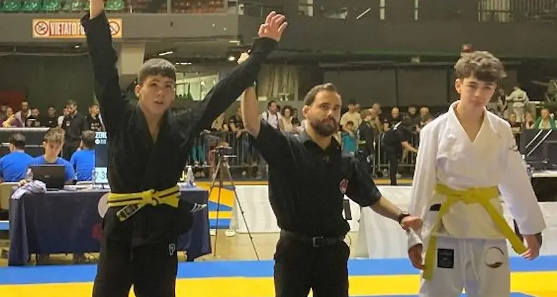 Festa a Loceri per Filippo Mocci, nuovo campione italiano di Brazilian Jiu-Jitsu