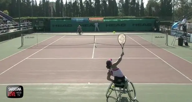 Ad Alghero i mondali di tennis in carrozzina