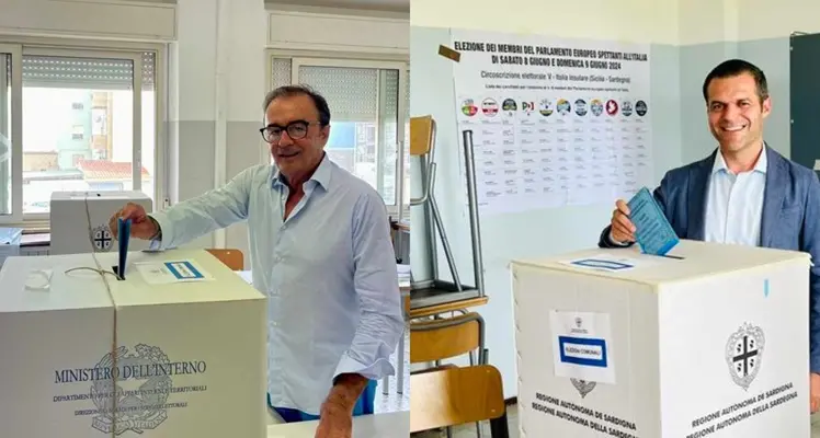 Amministrative Alghero. I candidati Tedde e Cacciotto hanno votato