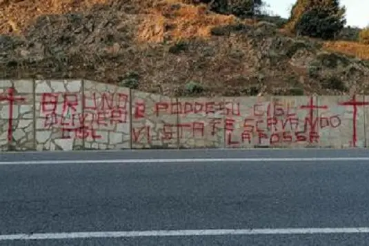 Minacce a sindacalisti in muro Nuoro