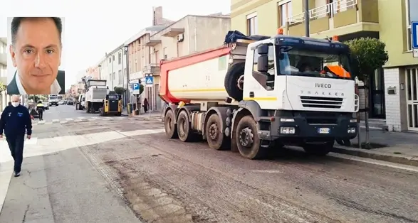 Nuovo look per via San Martino, Gigi Concu: “Inizia il nuovo restyling”