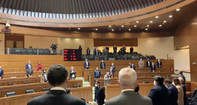 Consiglio regionale. Un minuto di silenzio per ricordare le vittime del maltempo