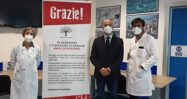 Brotzu: raccolta plasma da soggetti guariti da Covid