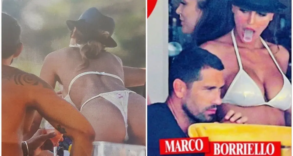 Borriello e Cristina Buccino paparazzati a Ibiza da \"Chi\"