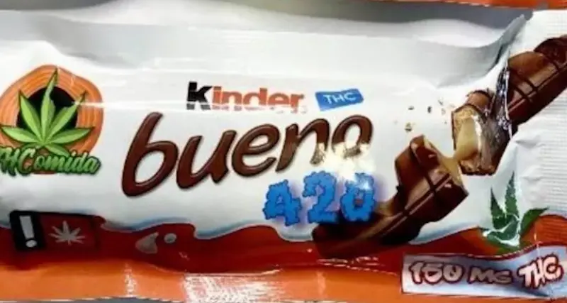 Malori tra i consumatori: Kinder Bueno alla marijuana sotto sequestro