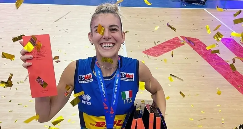 Pallavolo: Alessia Orro vince la Nations League con l'Italia