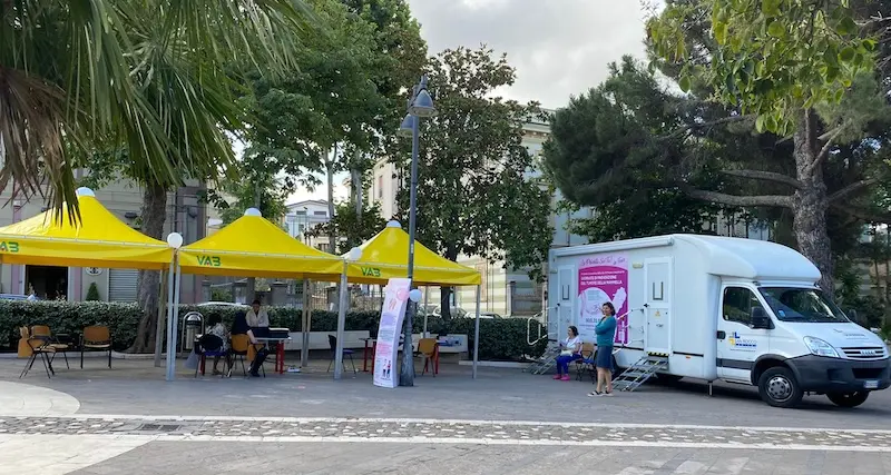 Il camper dello screening mammografico sarà a Nuoro giovedì e venerdì