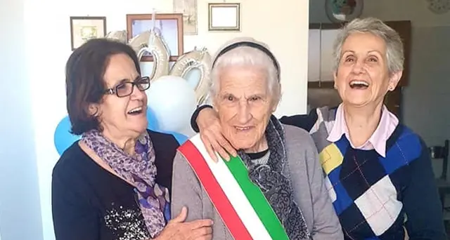 Ecco Vittoria Pilloni, la nonnina di San Sperate ha raggiunto il secolo di vita