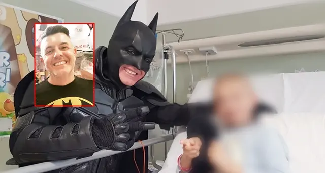 Batman colpisce ancora e fa felici i bambini degli ospedali: ecco cosa ha regalato ai piccoli pazienti