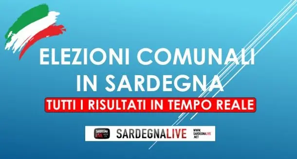 I risultati delle elezioni comunali in Sardegna in tempo reale