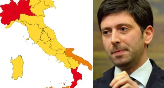 Italia suddivisa in tre aree. Ecco quali sono stati i criteri seguiti per la divisione delle Regioni