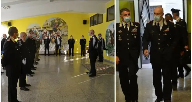 Il comandante generale dell'Arma Nistri in visita dal carabiniere ferito a Fonni