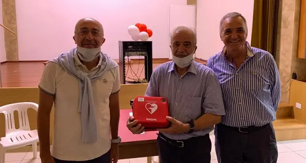 La Circoscrizione Sarda dona un defibrillatore alla Comunità di Serdiana