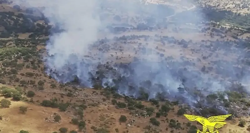 Incendi: 11 roghi in Sardegna, mezzi aerei a Buddusò e Abbasanta