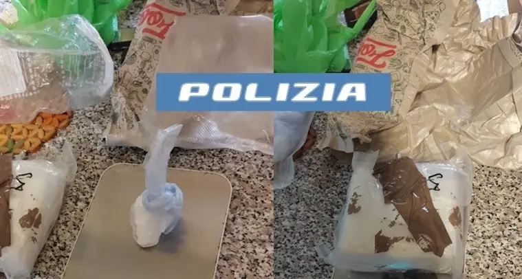 Oltre mezzo kg di cocaina in casa: arrestato a Iglesias